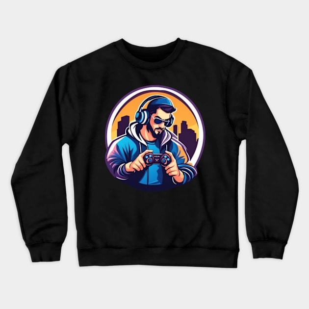 Gamer Dude Crewneck Sweatshirt by Gamers Gear